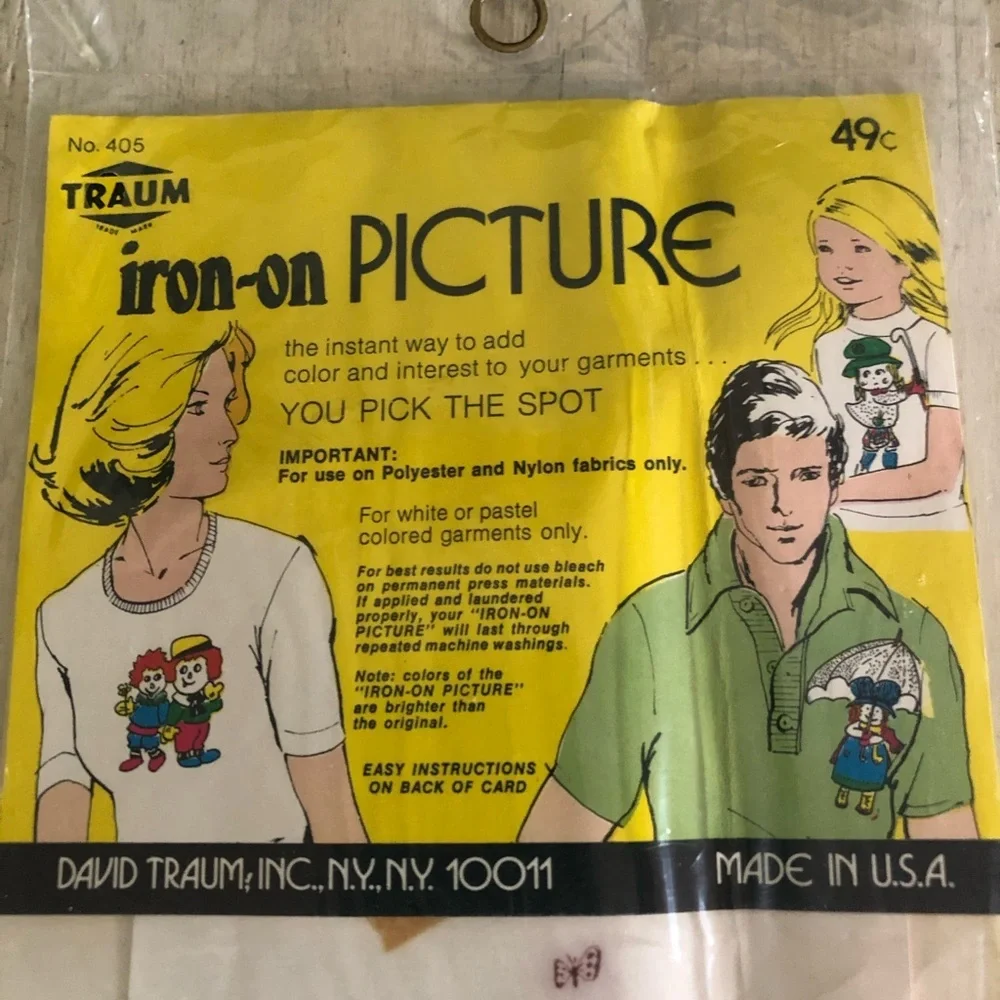 Vintage Iron-On Picture